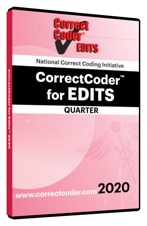 CorrectCoder For Edits 2020 Software – Wasserman Medical & Dental