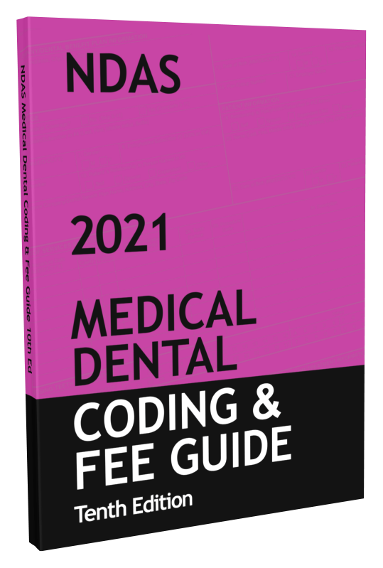 NDAS Medical Dental Coding & Fee Guide 2021, 10th Edition – Wasserman ...