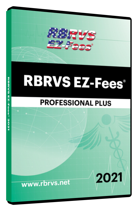 RBRVS EZ-Fees – Pro-Plus Version 2021 – Wasserman Medical & Dental