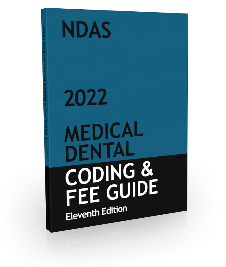 NDAS Medical Dental Coding & Fee Guide 2022, 11th Edition - Wasserman ...